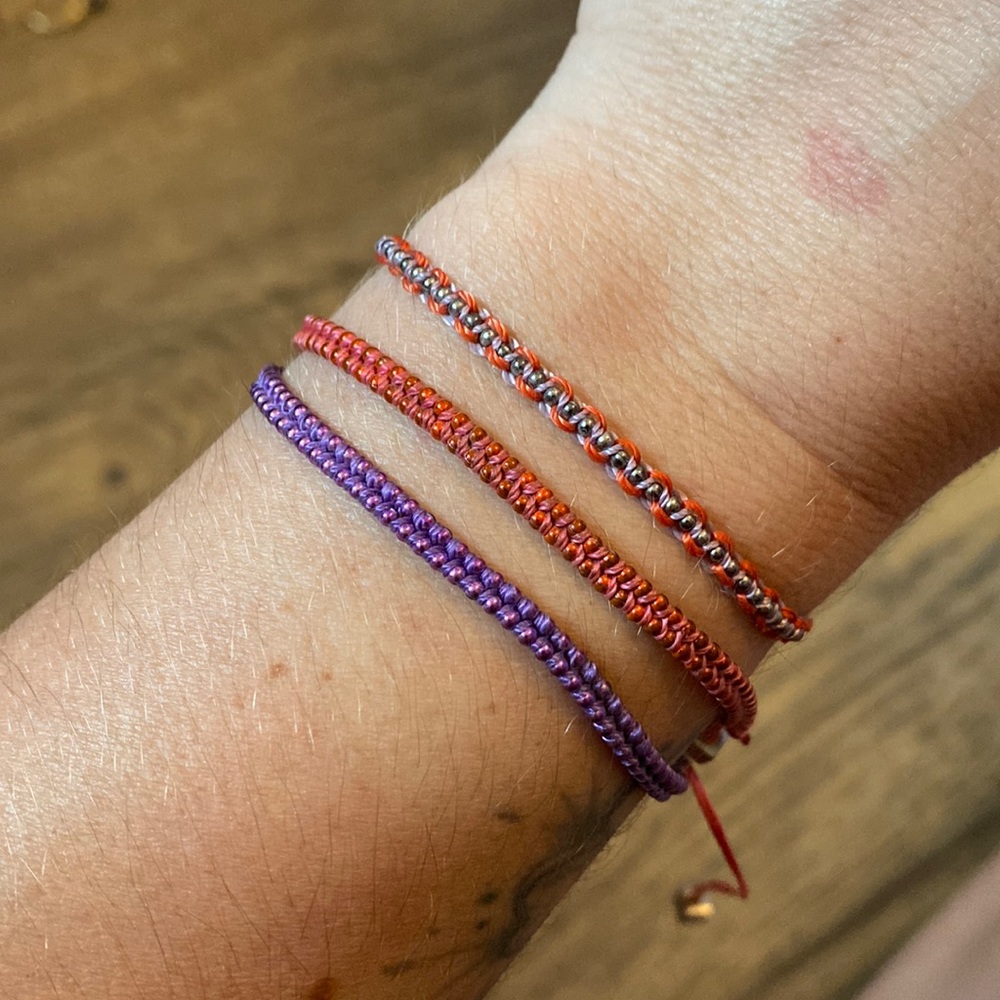 Pura Vida set of 3 bracelets